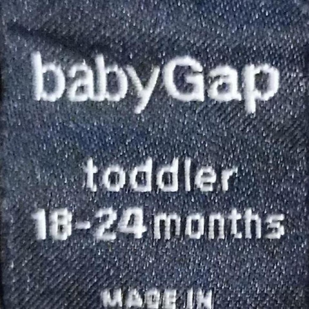 Baby GAP Black Embroidered Flower Dress SKUK074 - Picture 5 of 5